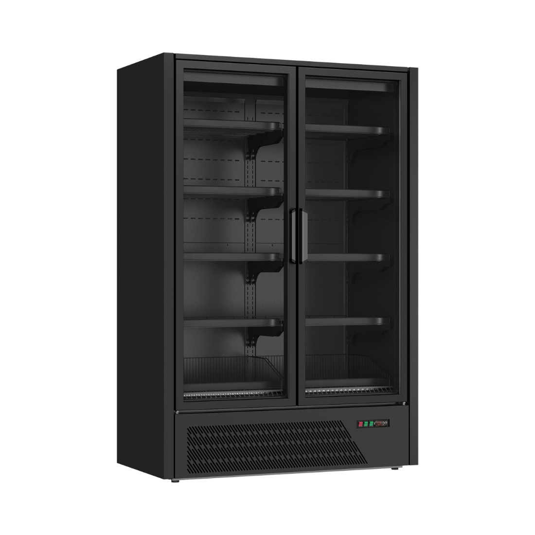 Thermaster 2 Aluminium-Framed Glass Door Multideck Display Freezer DC-125BT - Whisk Hospitality - DC-125BT