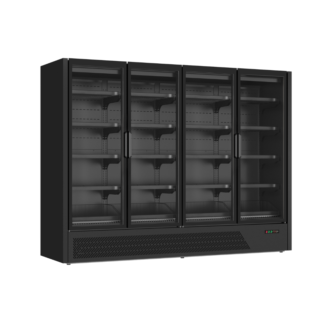 Thermaster 4 Frameless Glass Door Multideck Display Freezer DC-250BTFG - Whisk Hospitality - DC-250BTFG