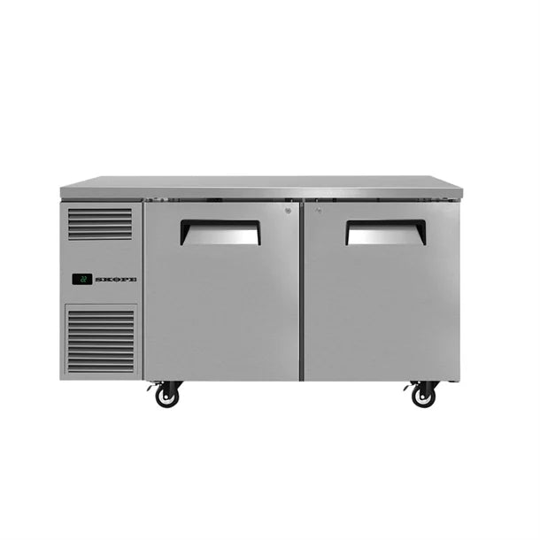 SKOPE ReFlex 2 Solid Door Underbench Fridge, 1500mm Wide - 333Ltr