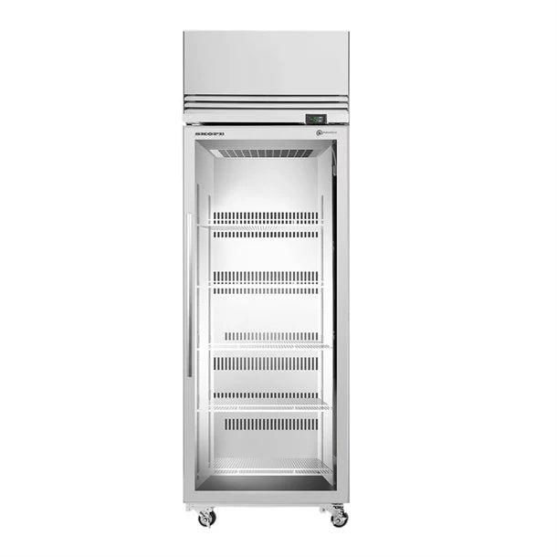 SKOPE ActiveCore 1 Glass Door Upright Display or Storage Freezer - 610Ltr