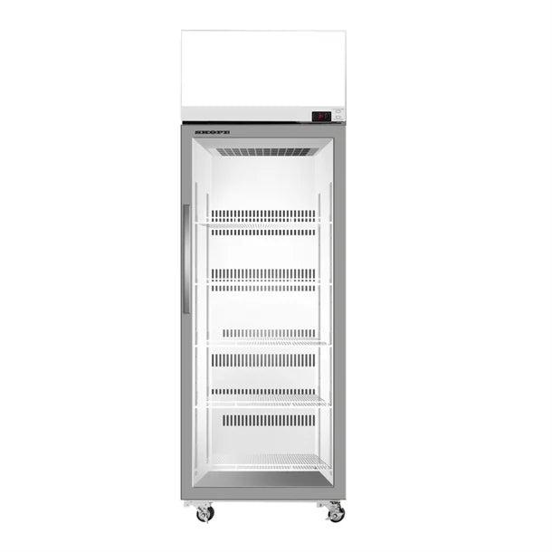 SKOPE EziCore 1 Glass Door Display or Storage Fridge TCE650N - 557Ltr