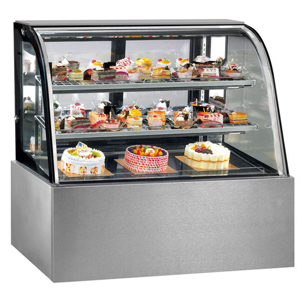 Thermaster 'CG' Chilled Display Cabinets CG090FA-2XB - Whisk Hospitality - CG090FA-2XB