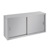 Vogue Wall Cupboard St/St - 600x1200x300mm 23 1/2x47x11 1/2" DL450