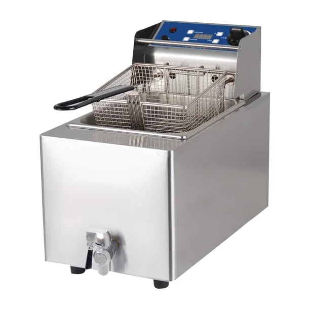 Birko Benchtop Fryer - 8Ltr Single  15Amp