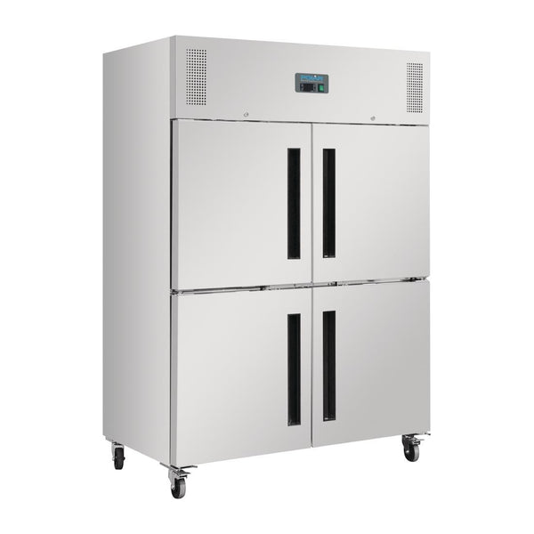 Polar Gastro Refrigerator Double Door Upright Stable Door DL709-A