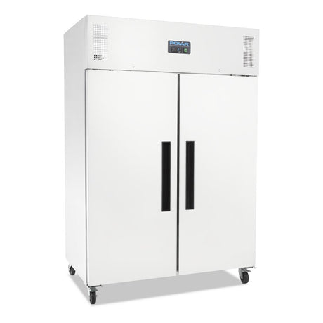 Polar G-Series Solid Double Door Refrigerator White Exterior - 1200Ltr 42.4cuft DL898-A