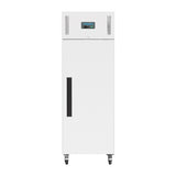 Polar Gastro Refrigerated Single Door Upright White Exterior - 600Ltr