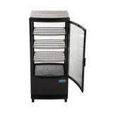 Polar C-Series Curved Door Countertop Black Display Fridge â€“ 86L - CX574-A