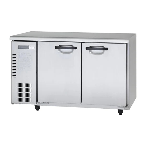 Panasonic Slimline Underbench Pillarless Double Door Refrigeration Unit - 214Ltr