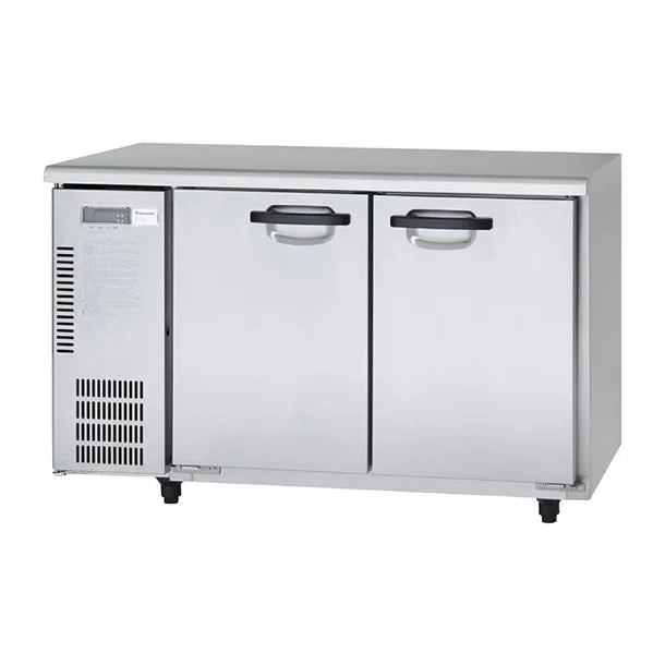 Panasonic Large Underbench Pillarless Double Door Refrigeration Unit - 393Ltr