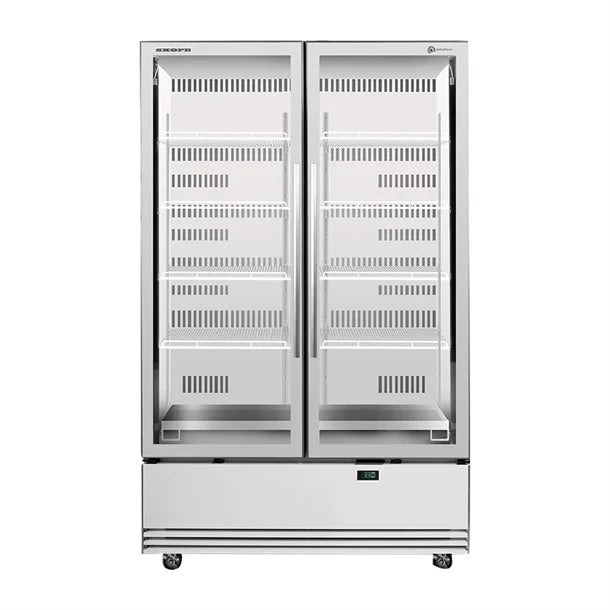 Skope BME ActiveCore BME1200N-A Ultra Efficient Vertical Double Glass Door Chiller