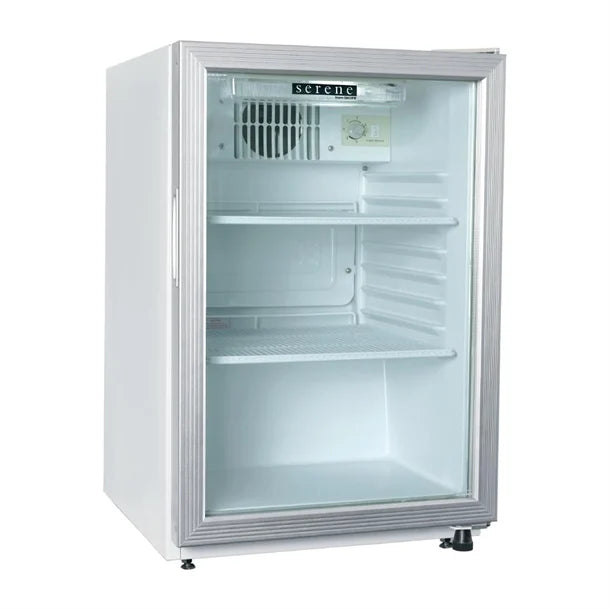 Skope Serene Compact Single Door Countertop Refrigerator White