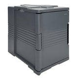 Vogue Thermo-Box 600 Front Loading Box Black for GN Pan Size - 465x610x630mm DX993