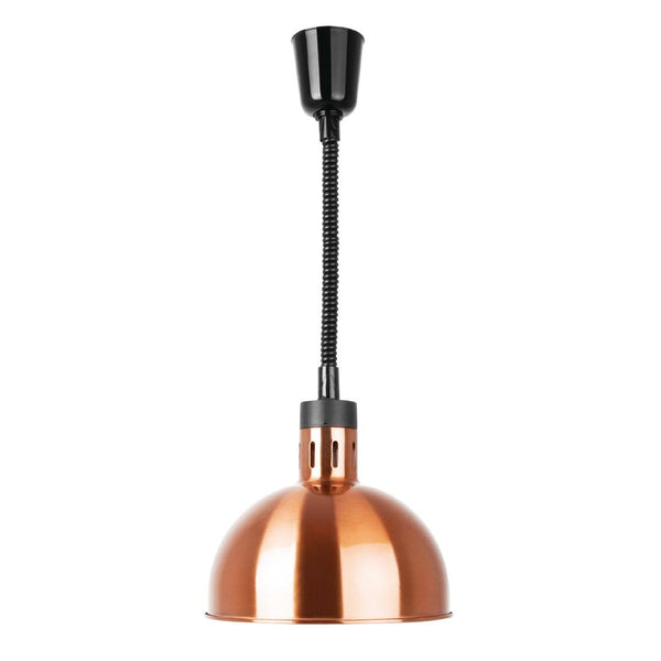 Retractable Dome Heat Shades - Copper Finish DY460-A