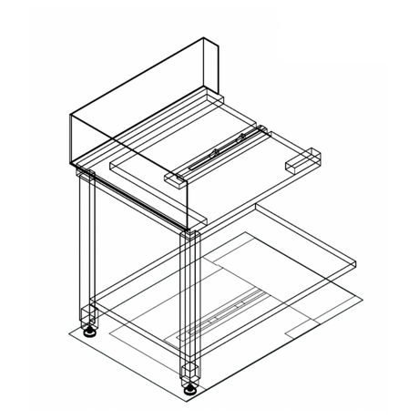 Stainless Steel Corner Bench 