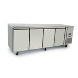 Atosa UNDERBENCH FOUR DOOR COOLING FRIDGE TABLE 2230 MM EPF3442