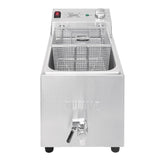 Apuro Single Fryer with Timer - 1x8Ltr - 2.9kW FC374-A