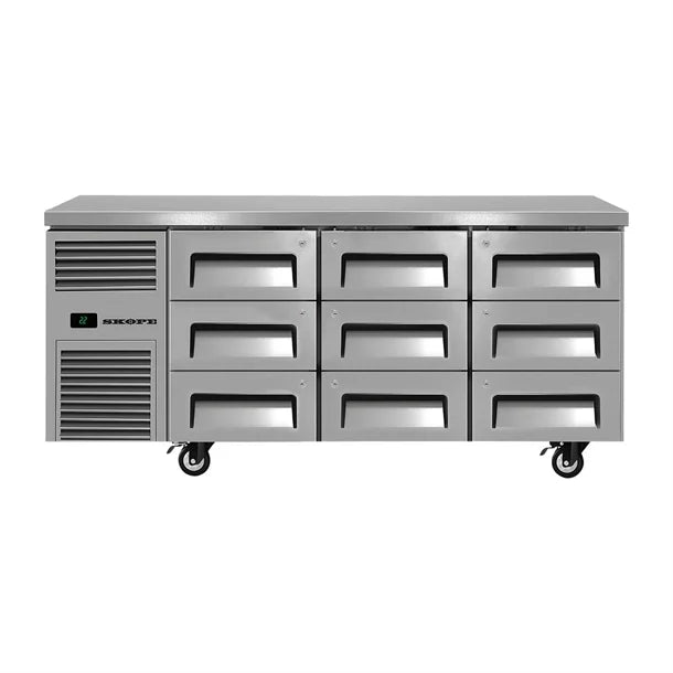 Skope ReFlex 9 Drawer Undercounter Chiller RF7.UBR3.D9