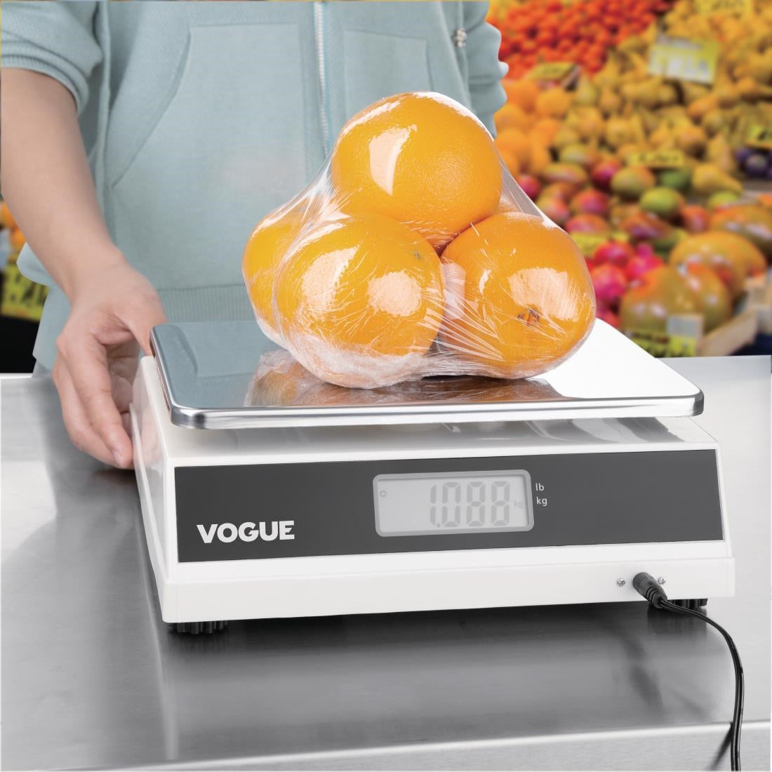 Vogue Digital Platform Scale (Not Gov Stamped) 6kg Grad 2g kg/lbs FS486-A
