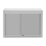 Vogue Wall Cupboard Stainless Steel - 650x900x400mm FU580