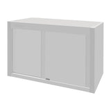 Vogue Wall Cupboard Stainless Steel - 650x1200x400mm FU581