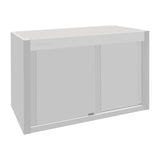 Vogue Wall Cupboard Stainless Steel - 650x1200x400mm FU581
