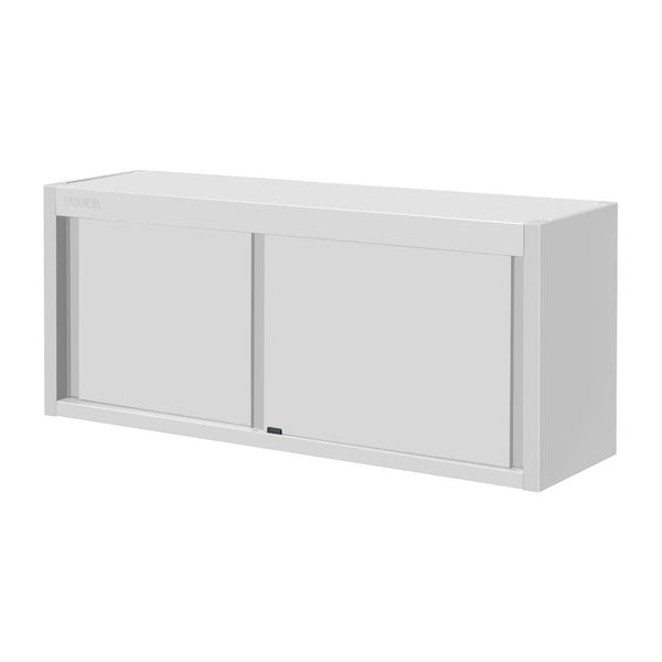 Vogue Wall Cupboard Stainless Steel - 650x1500x400mm FU582