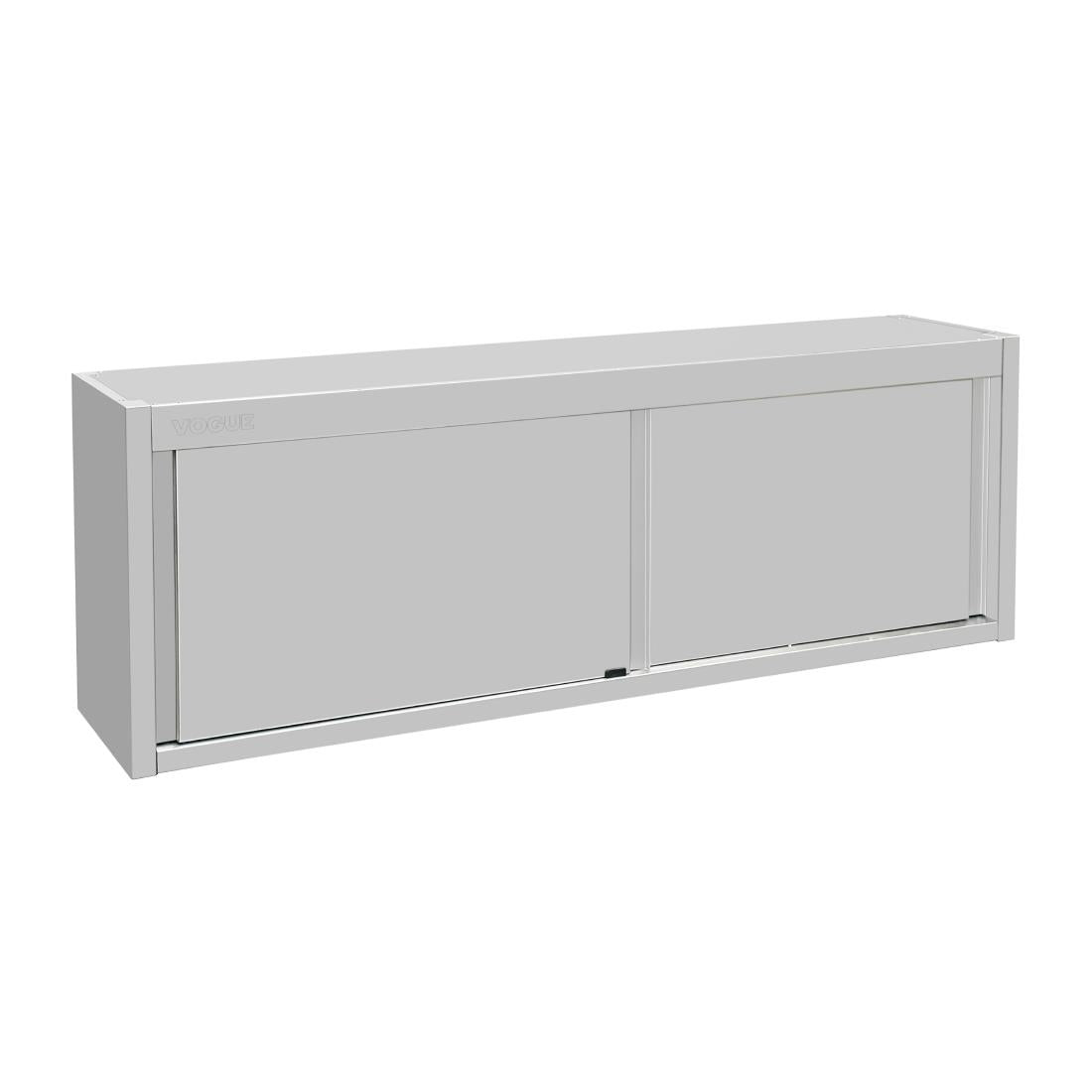 Vogue Wall Cupboard Stainless Steel - 650x1800x400mm FU583