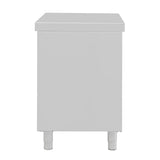 Vogue Standing Floor Cupboard Stainless Steel - 900x- 900x600mm FU584