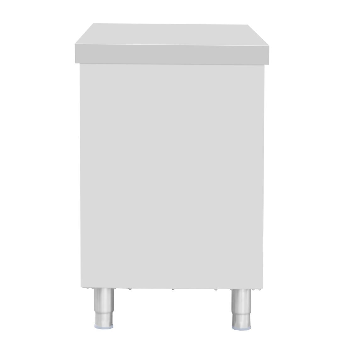 Vogue Standing Floor Cupboard Stainless Steel - 900x1200x600mm FU585