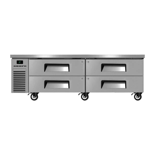 SKOPE ReFlex 4 Drawer Chef Base GN 2/1 Fridge