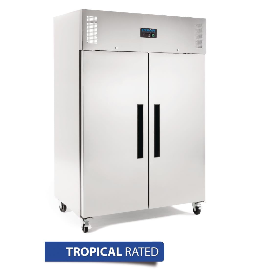 Polar G-Series Gastro Upright Freezer 2 Door - 1200L 42.4cuft Ventilated DL896-A