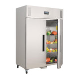 Polar G-Series Gastro Upright Freezer 2 Door - 1200L 42.4cuft Ventilated DL896-A