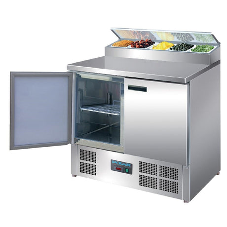 Polar G-Series Pizza Prep Counter Fridge 254Ltr G604-A