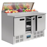 Polar G-Series Pizza Prep Counter Fridge 390Ltr G605-A