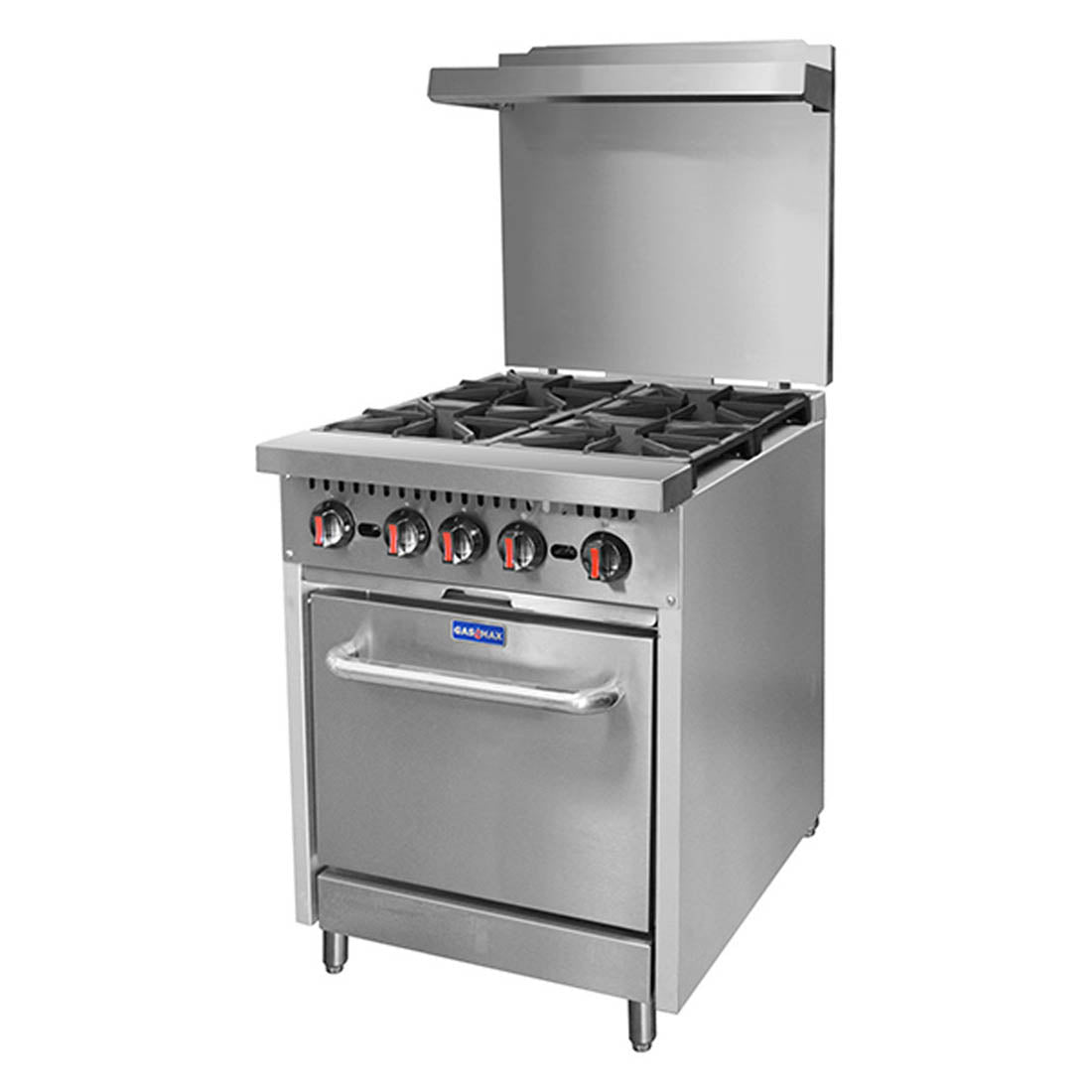 Gasmax 4 LPG Gas Burners with Oven Flame Failure S24(T)PLPG - Whisk Hospitality - S24(T)PLPG