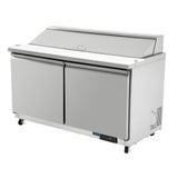 Polar U-Series Double Door Prep Counter Fridge - 527Ltr GD883-A