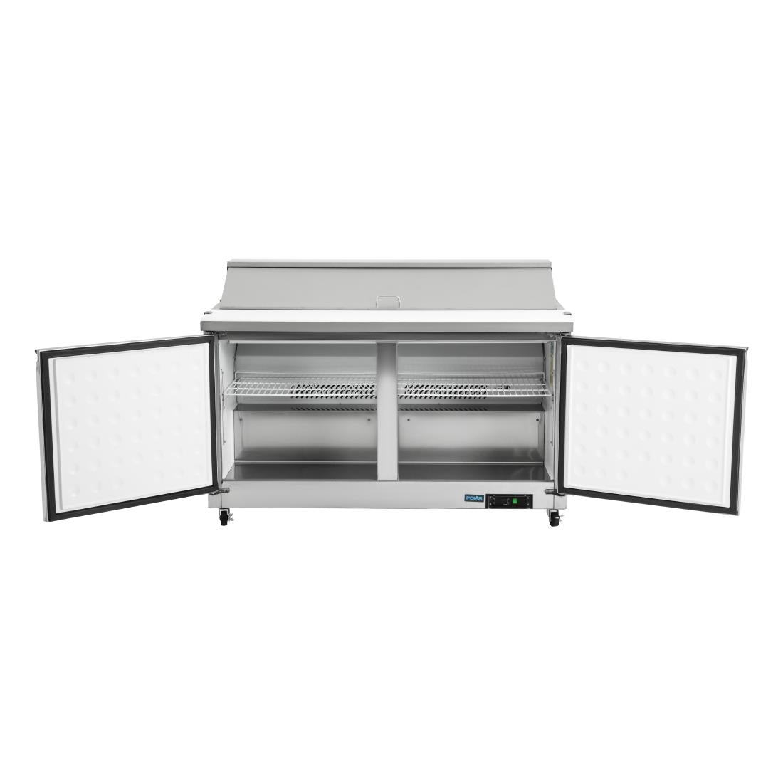 Polar U-Series Double Door Prep Counter Fridge - 527Ltr GD883-A