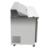 Polar U-Series Double Door Prep Counter Fridge 527Ltr