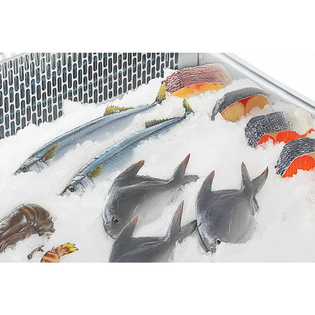 Polar Counter Top Serve Over Fish Display Unit White - 915mm GE960-A