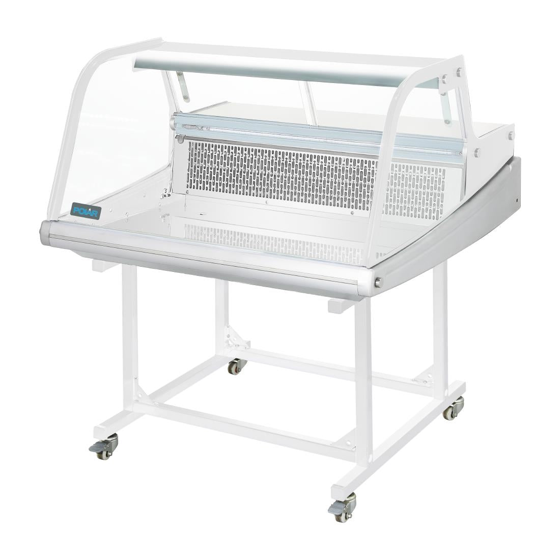 Polar Counter Top Serve Over Fish Display Unit White - 915mm GE960-A