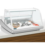 Polar Counter Top Serve Over Fish Display Unit White - 915mm GE960-A