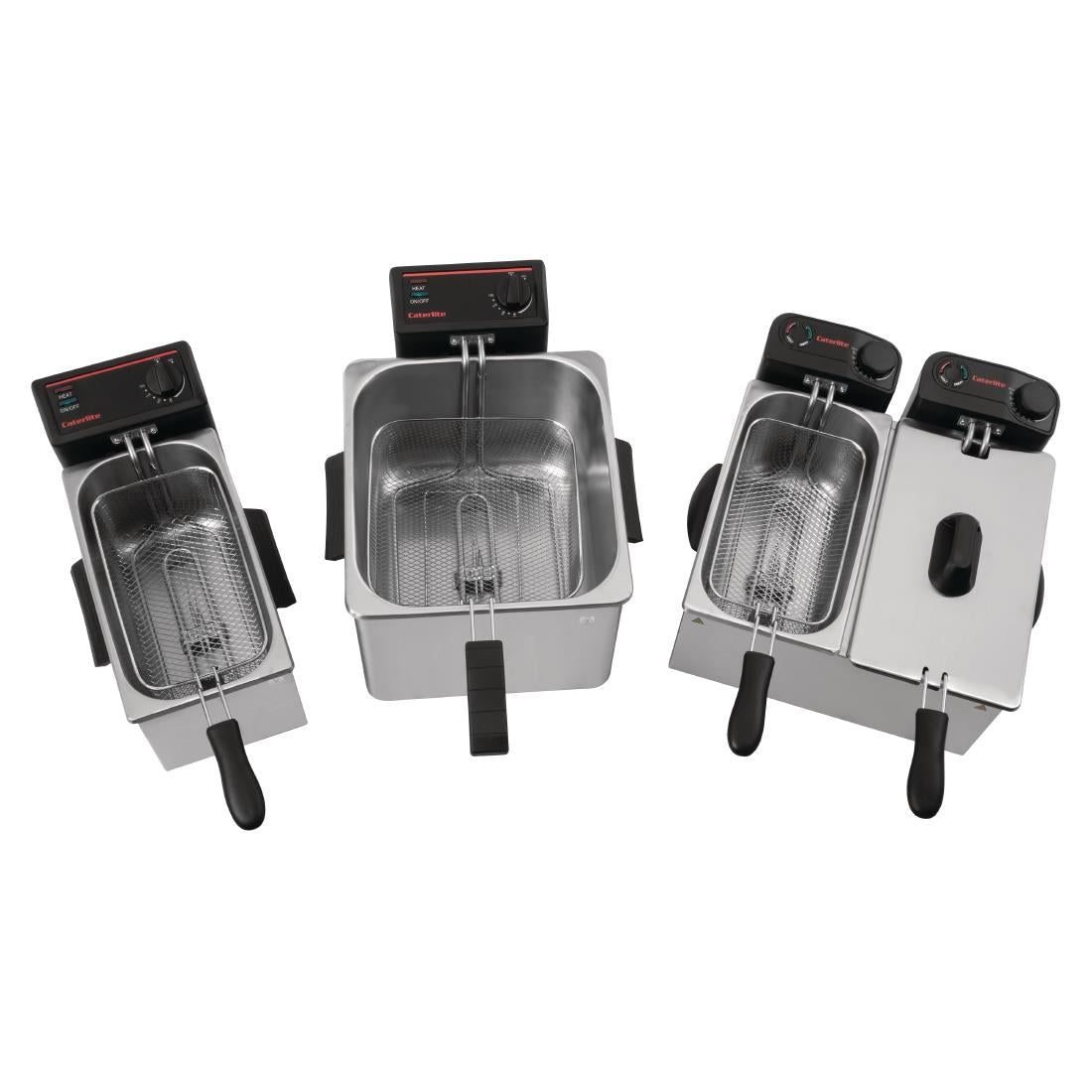 Caterlite Light Duty Fryer - 2 x 3.5Ltr GG199-A