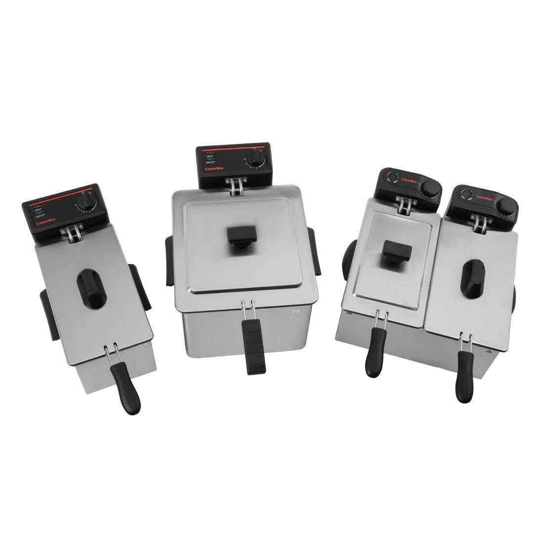 Caterlite Light Duty Fryer - 2 x 3.5Ltr GG199-A