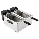 Caterlite Light Duty Fryer - 2 x 3.5Ltr GG199-A