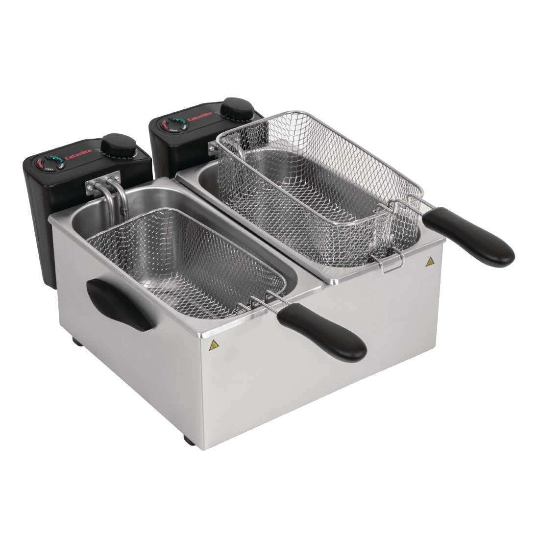 Caterlite Light Duty Fryer - 2 x 3.5Ltr GG199-A