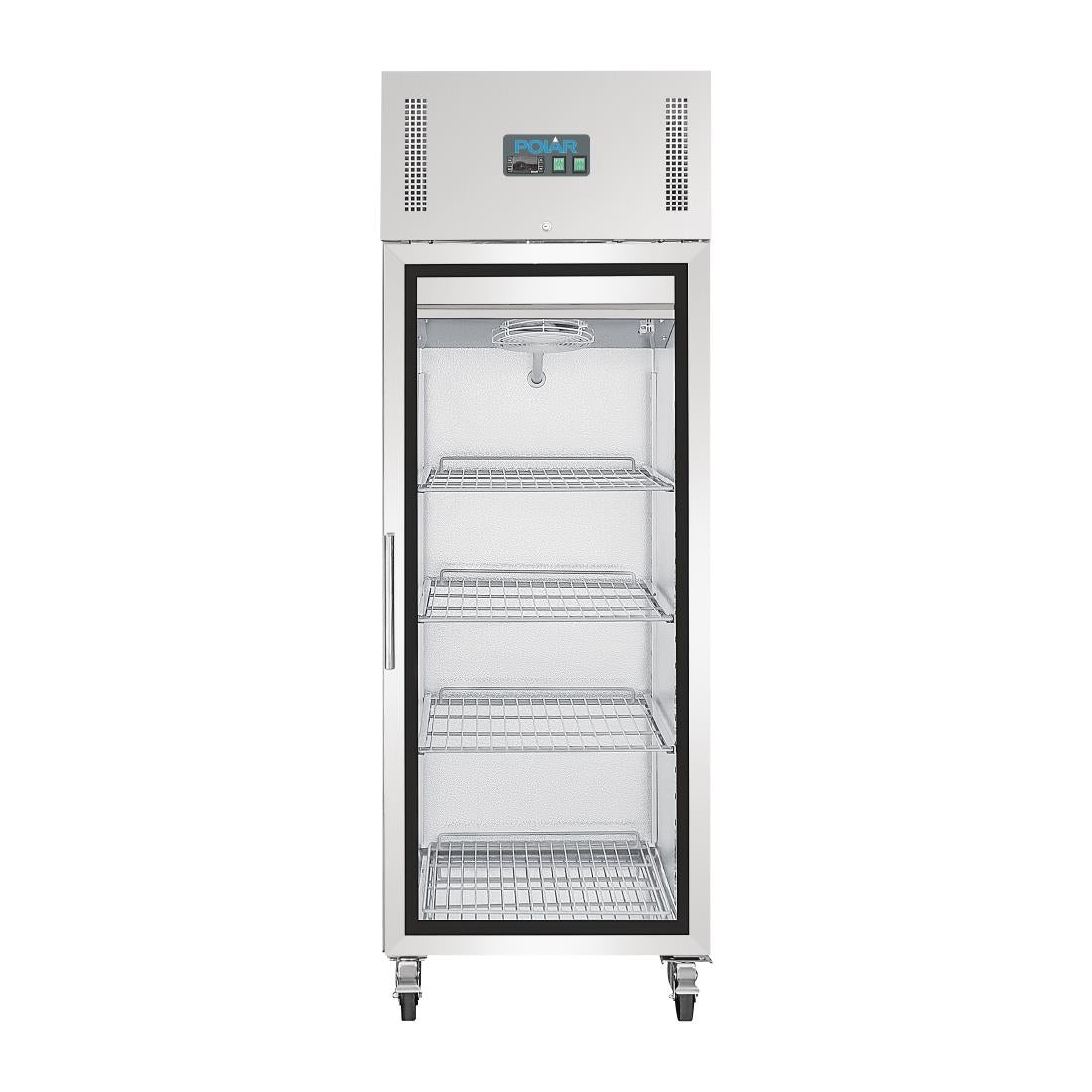 Polar G-Series Gastro Display Glass Door Fridge 600Ltr