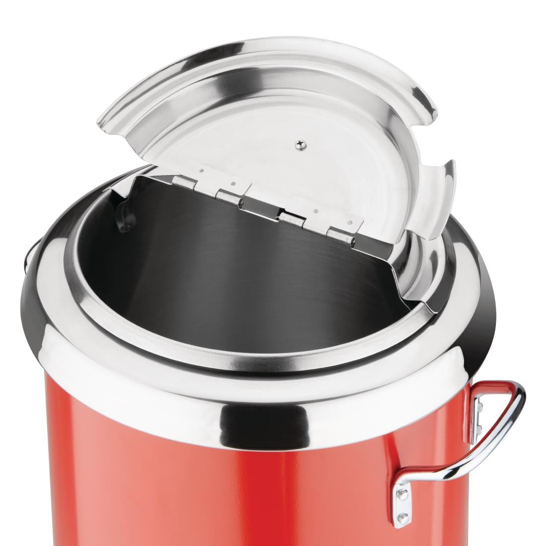 Apuro Soup Kettle Red with handles GH227-A