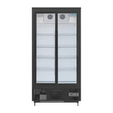 Polar G-Series Upright Back Bar Cooler with Sliding Doors 490Ltr