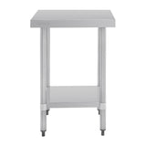Vogue Stainless Steel Table - 600x700x900mm GJ500